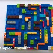 labyrinthe en lego